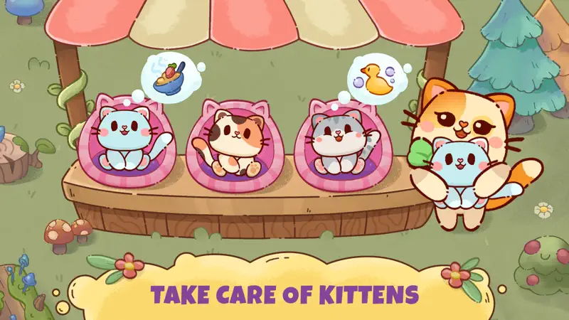 Cats Care! Pet Games for Kids screenshot