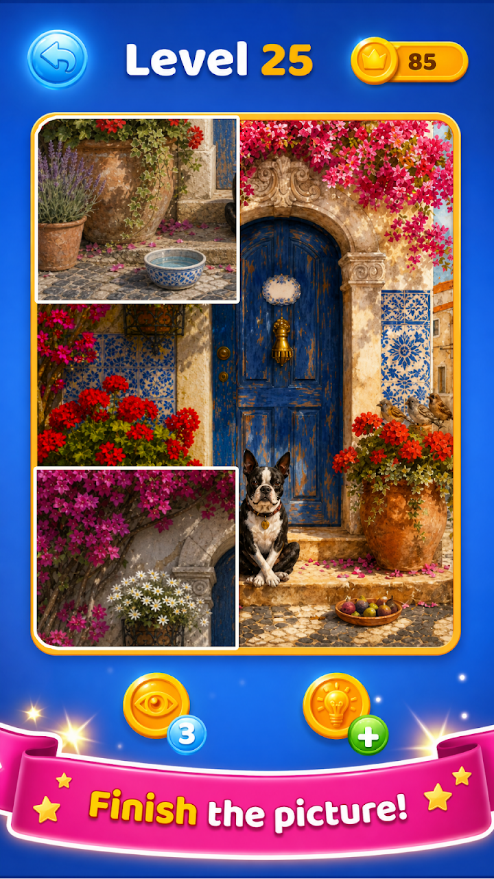 Jigsaw Travel: Cards Match screenshot