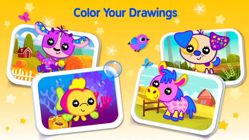 Todli: Drawing Games for Kids screenshot
